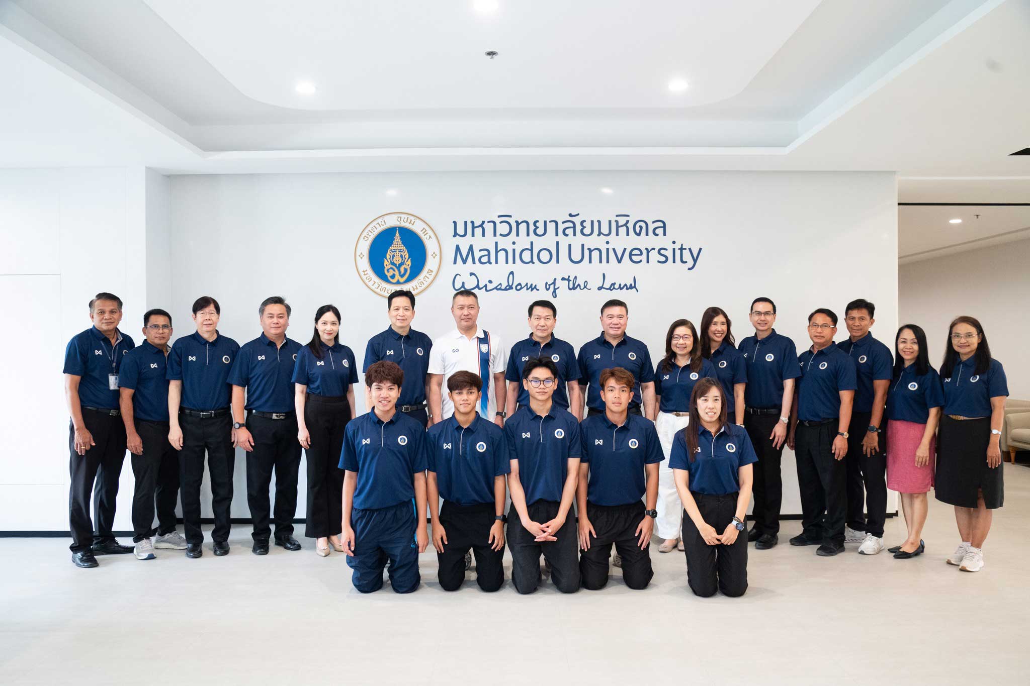 พิธีลงนามบันทึกข้อตกลงความร่วมมือ ระหว่าง มหาวิทยาลัยมหิดล กับบริษัท วอริกซ์ สปอร์ต จำกัด (มหาชน)