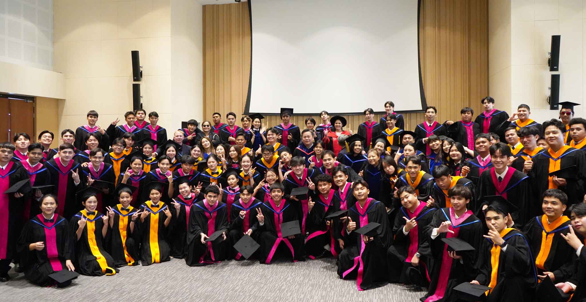 พิธีฝึกซ้อม รับพระราชทานปริญญาบัตร ประจำปีการศึกษา 2567