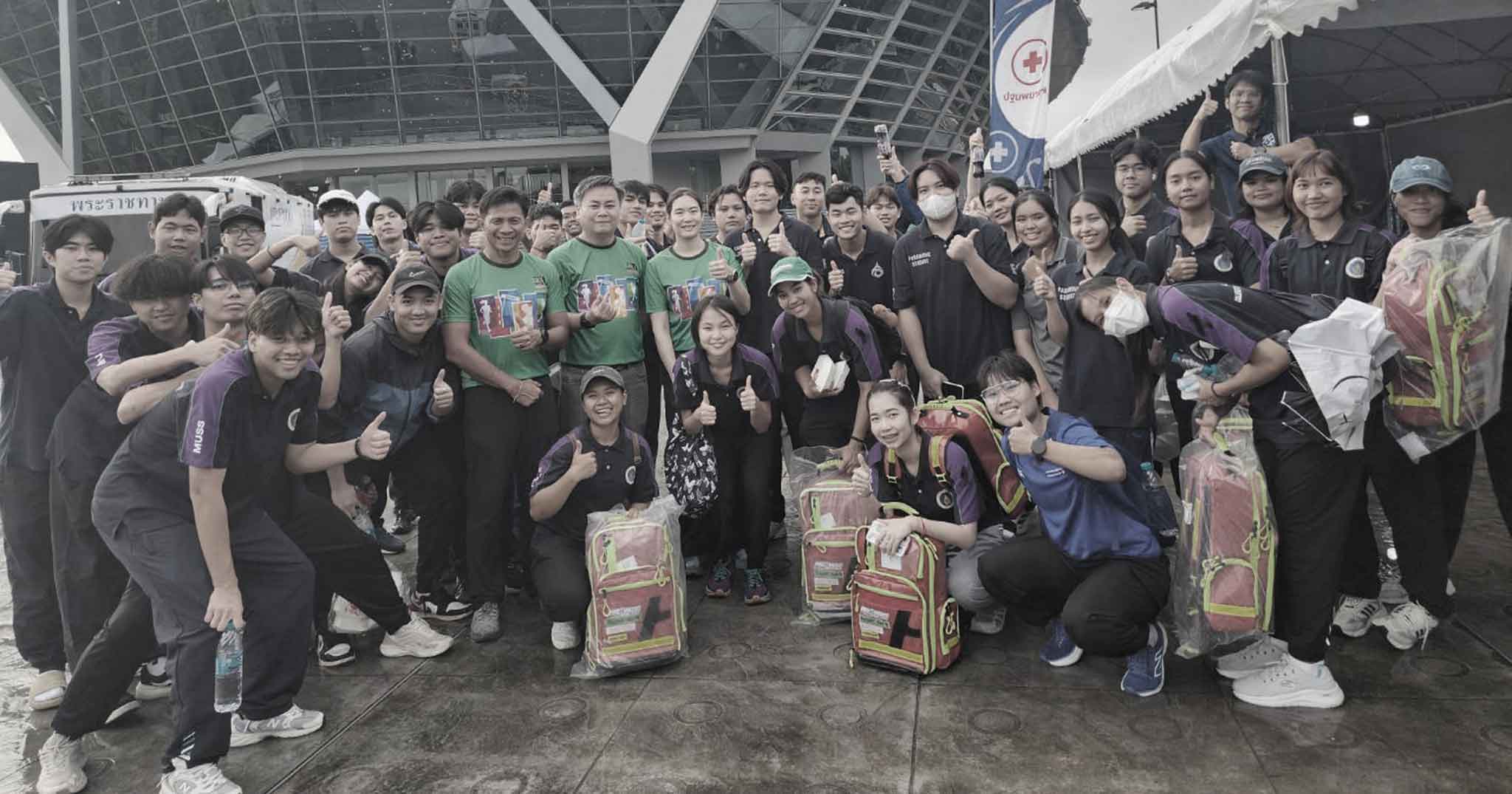 เดิน วิ่ง ปั่น ป้องกันอัมพาต ครั้งที่ 11 เฉลิมพระเกียรติ ภายใต้หัวข้อ “ออกกำลังกายเป็นนิสัย ห่างไกลสโตรก” (No Stop No Stroke)