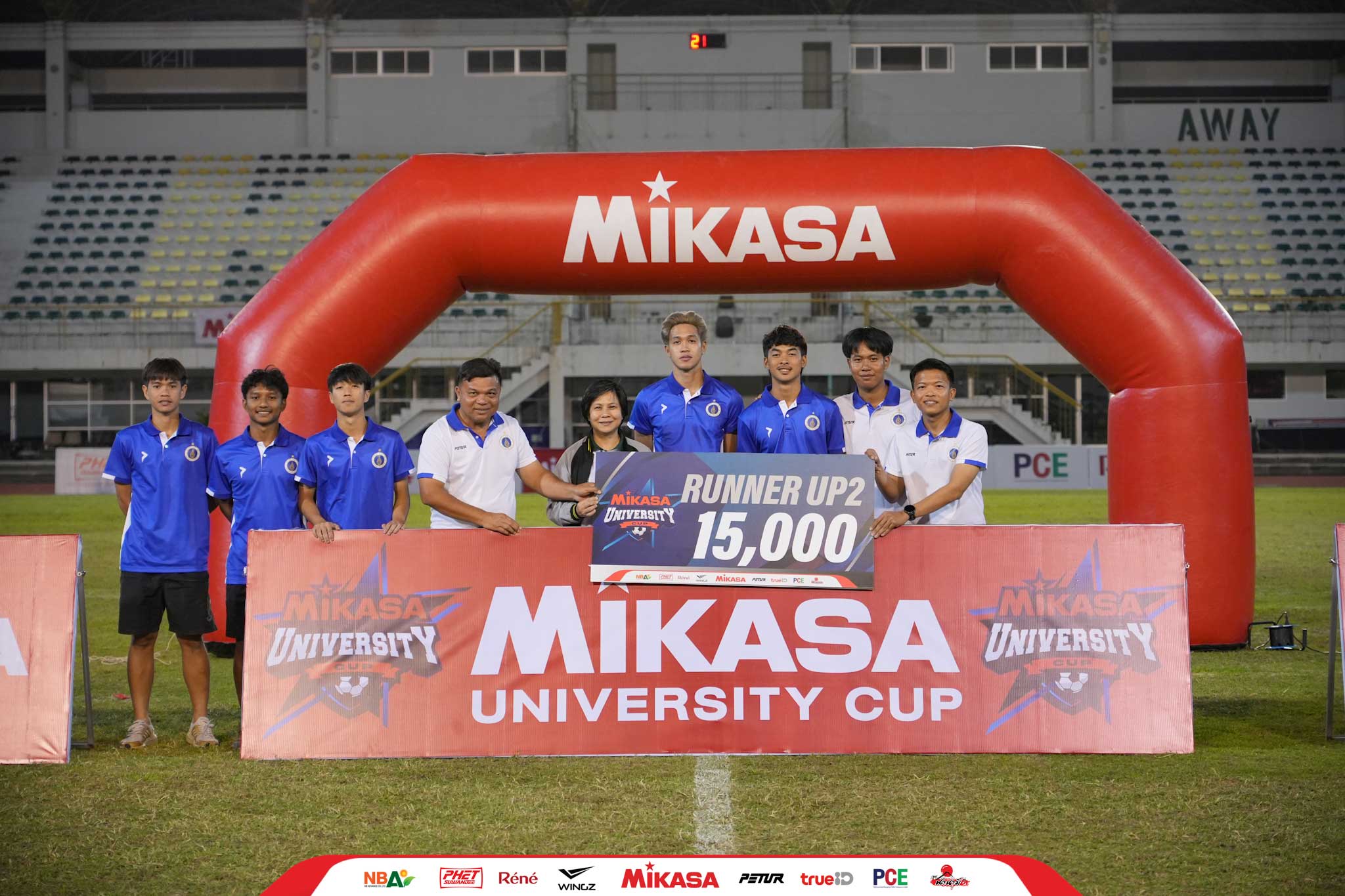 ขอแสดงความยินดีกับทีมฟุตบอลมหาวิทยาลัยมหิดล!  วิทยาลัยวิทยาศาสตร์และเทคโนโลยีการกีฬา 