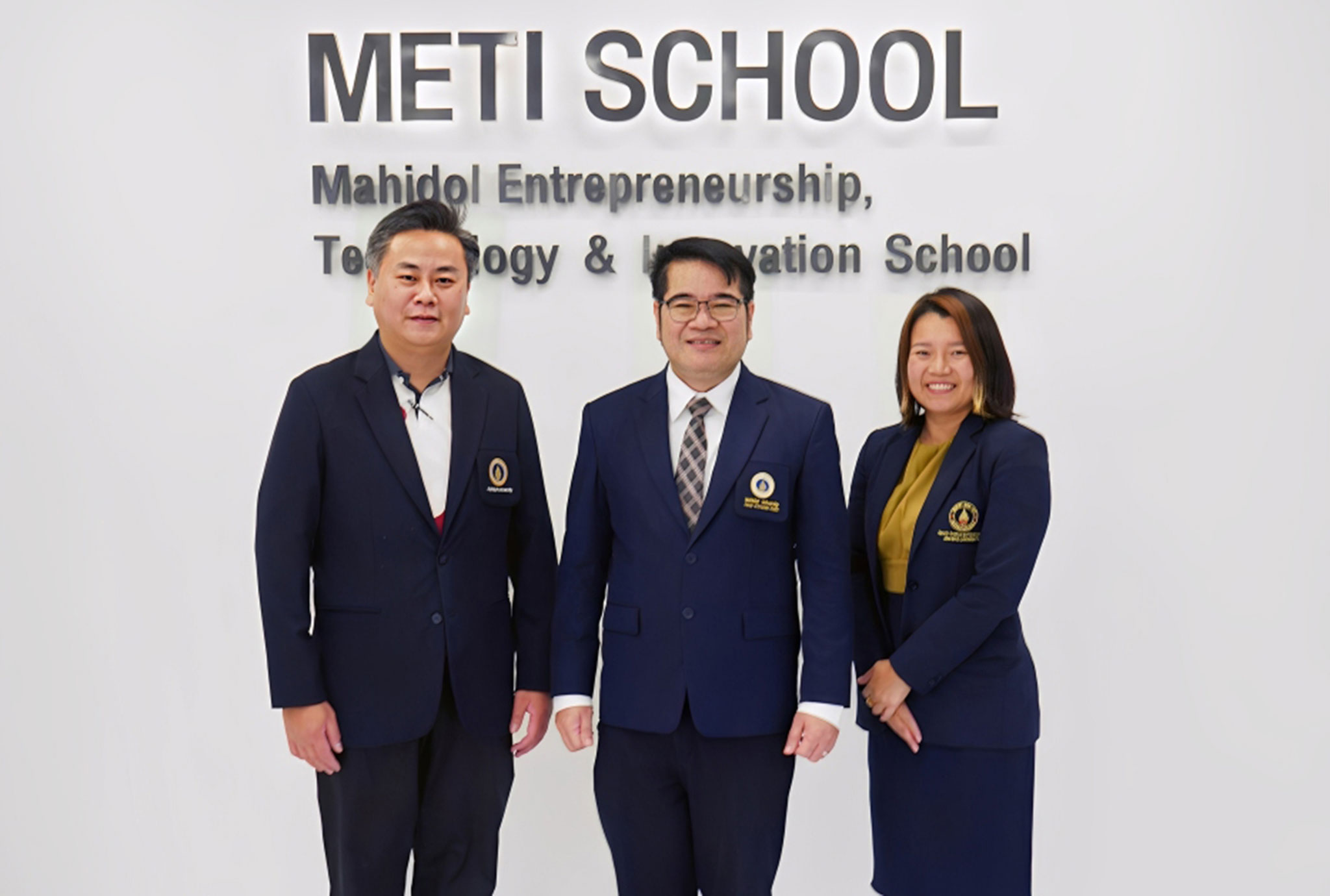 เข้าร่วมพิธีเปิดอาคาร METI School