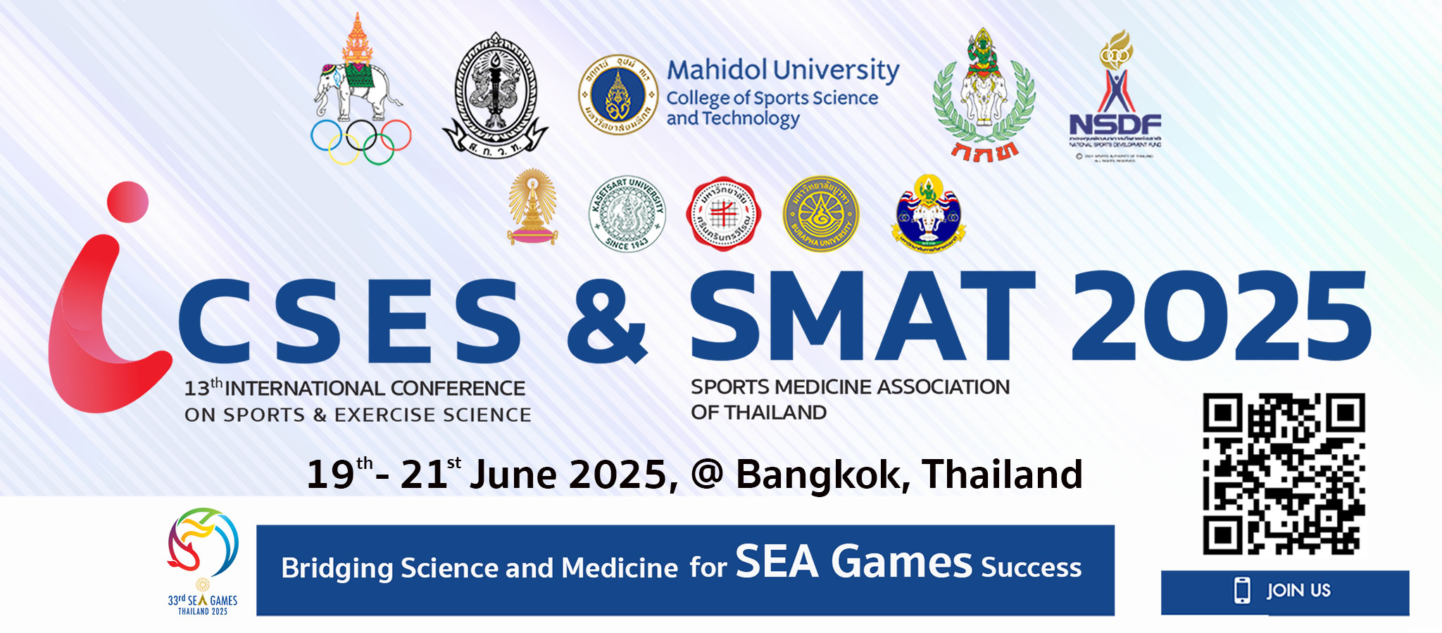 the 13th International Conference on Sports and Exercise Science & Annual Meeting of the Sports Medicine Association of Thailand (ICSES & SMAT 2025)