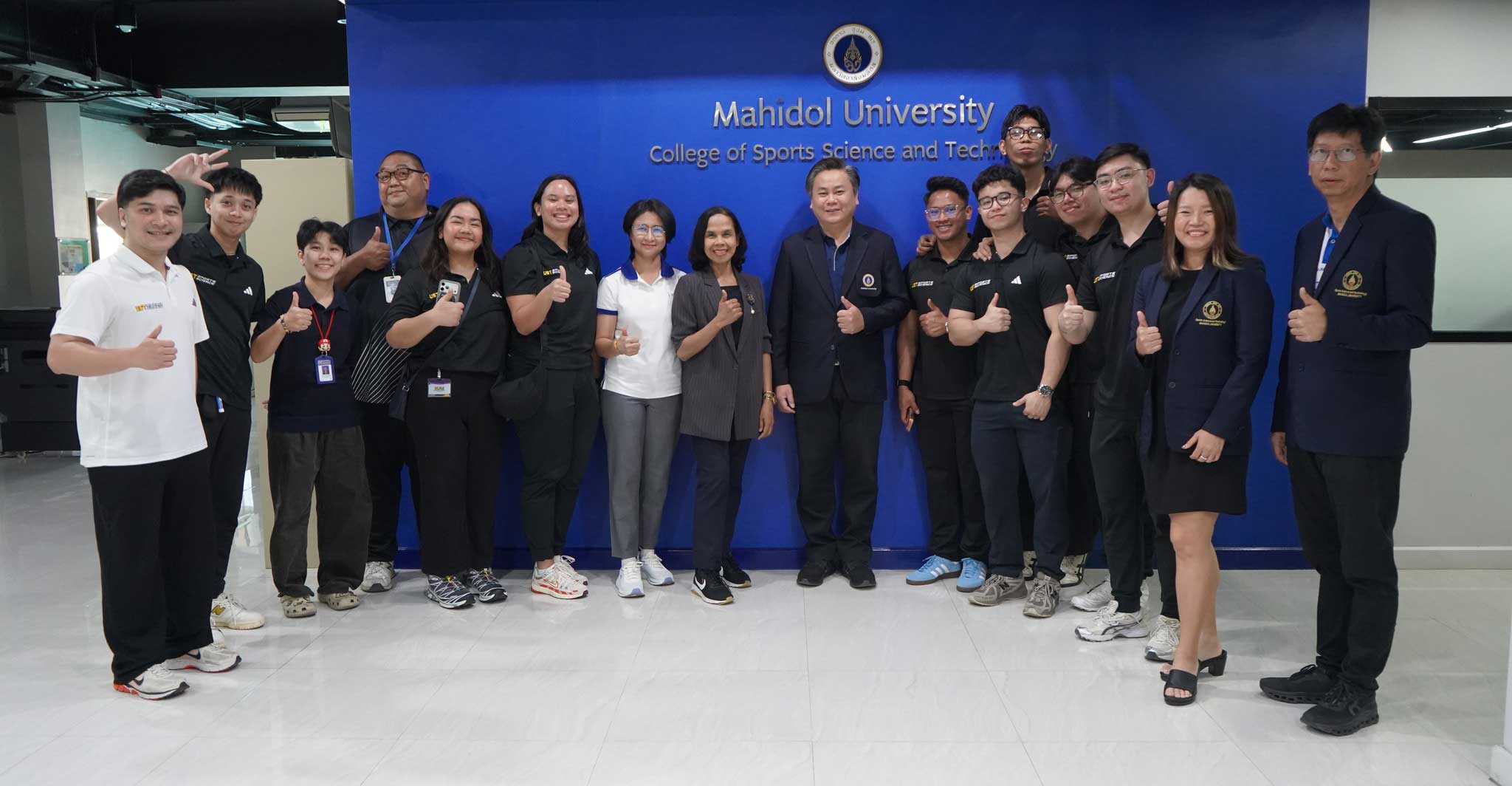 ต้อนรับนักศึกษาฝึกงานจาก The College of Rehabilitation Sciences, University of Santo Tomas, Philippines