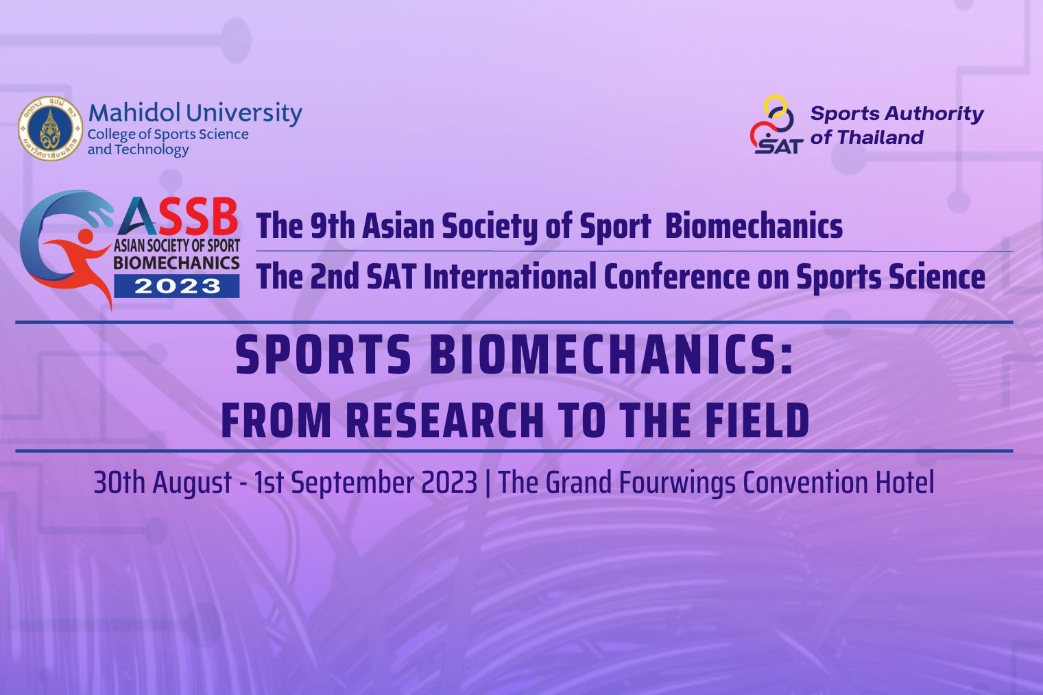 The 9th  2023 and The 2 nd SAT International Conference on Sports Science